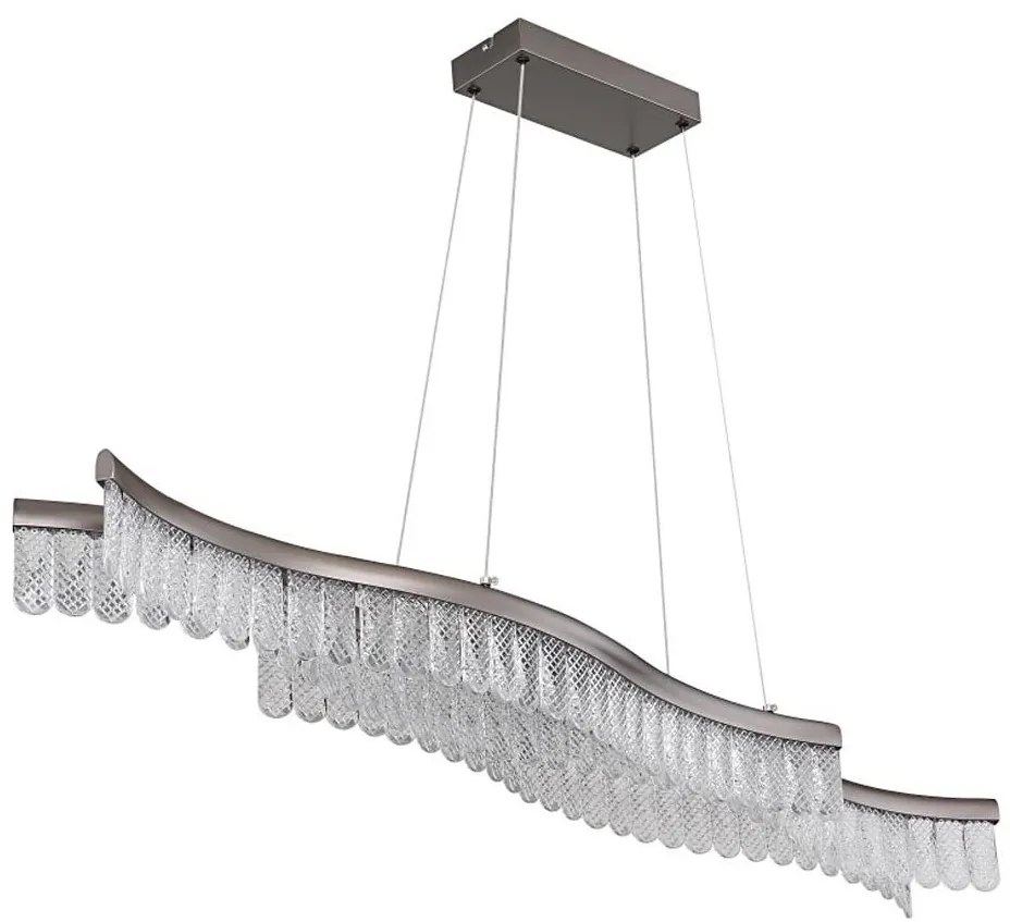 Globo 67348H - LED Пендел JULIET LED/35W/230V 3200K матов хром