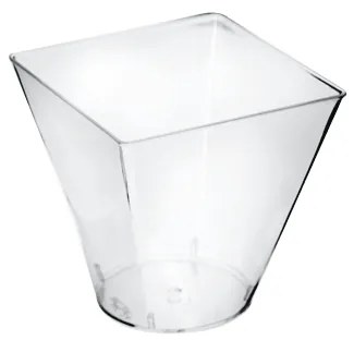 Поликарбонатна купичка квадратна 120мл PS (MC.12) - Rubikap