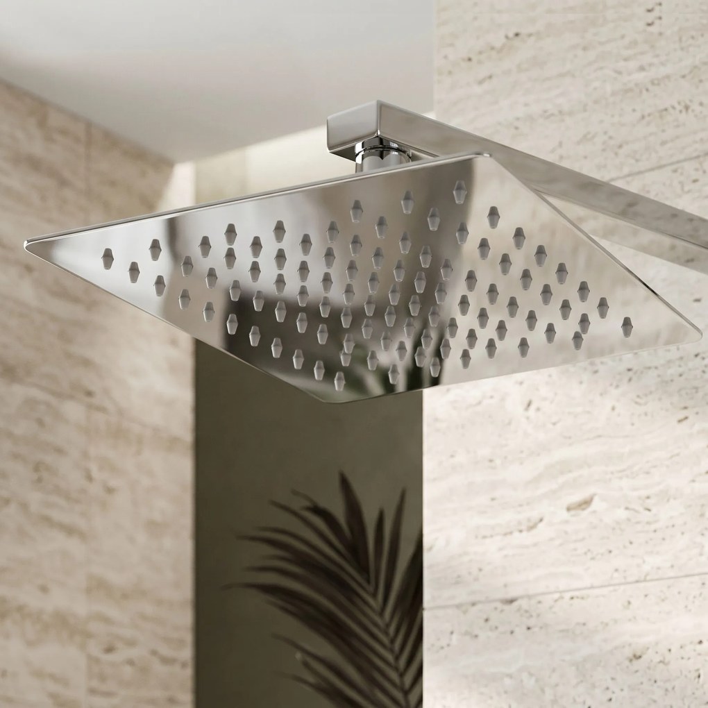 Квадратен душ пита REA JS-P015 25cm Chrome