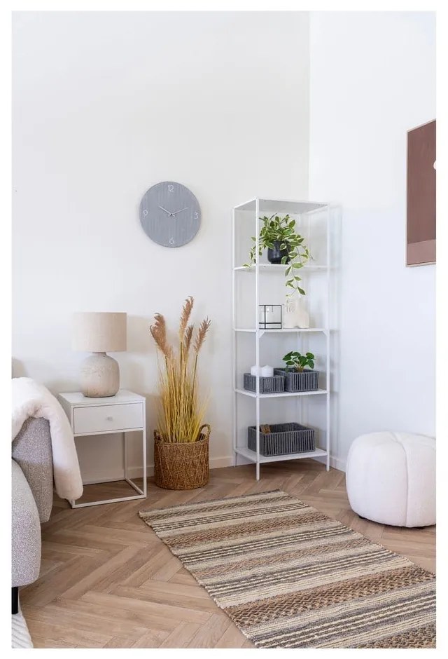 Бяла табуретка от букле Paisley – House Nordic