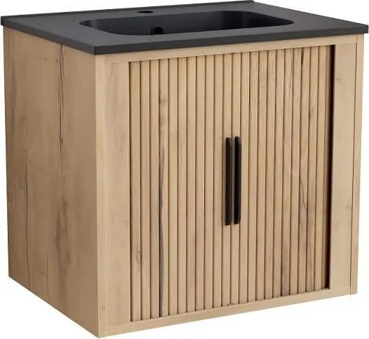 Конзолен шкаф за баня, AREZZO 6045 WOODEN, Inter Ceramic, 45х55х60см