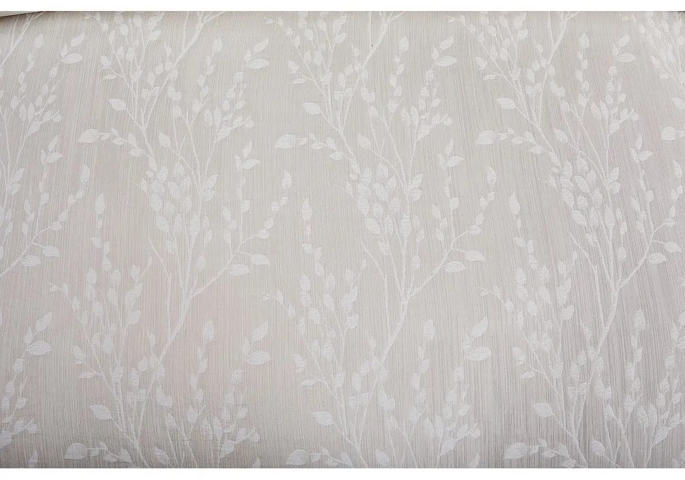 Бежово единично спално бельо от жакард 140x200 cm Boston – My House