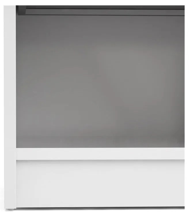 Бяло нощно шкафче Naia - Tvilum