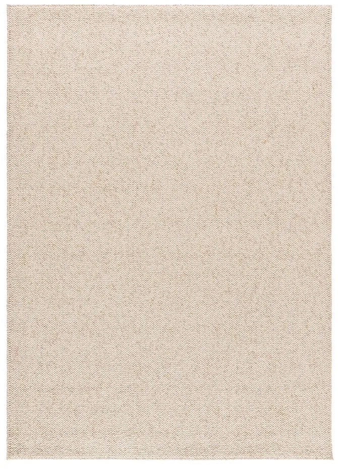 Бял килим 80x150 cm Petra Liso – Universal