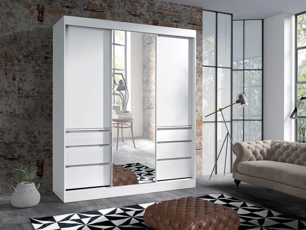 Гардероб Haiti 3-door-Leuko