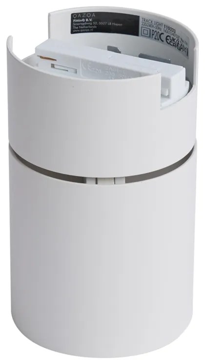 Модерен бял прожектор за 1-фазна релсова система GU10 70mm - Iconic Roto