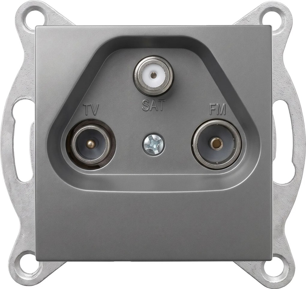 Розетка RTV-SAT OSTE JNH011-A GREY