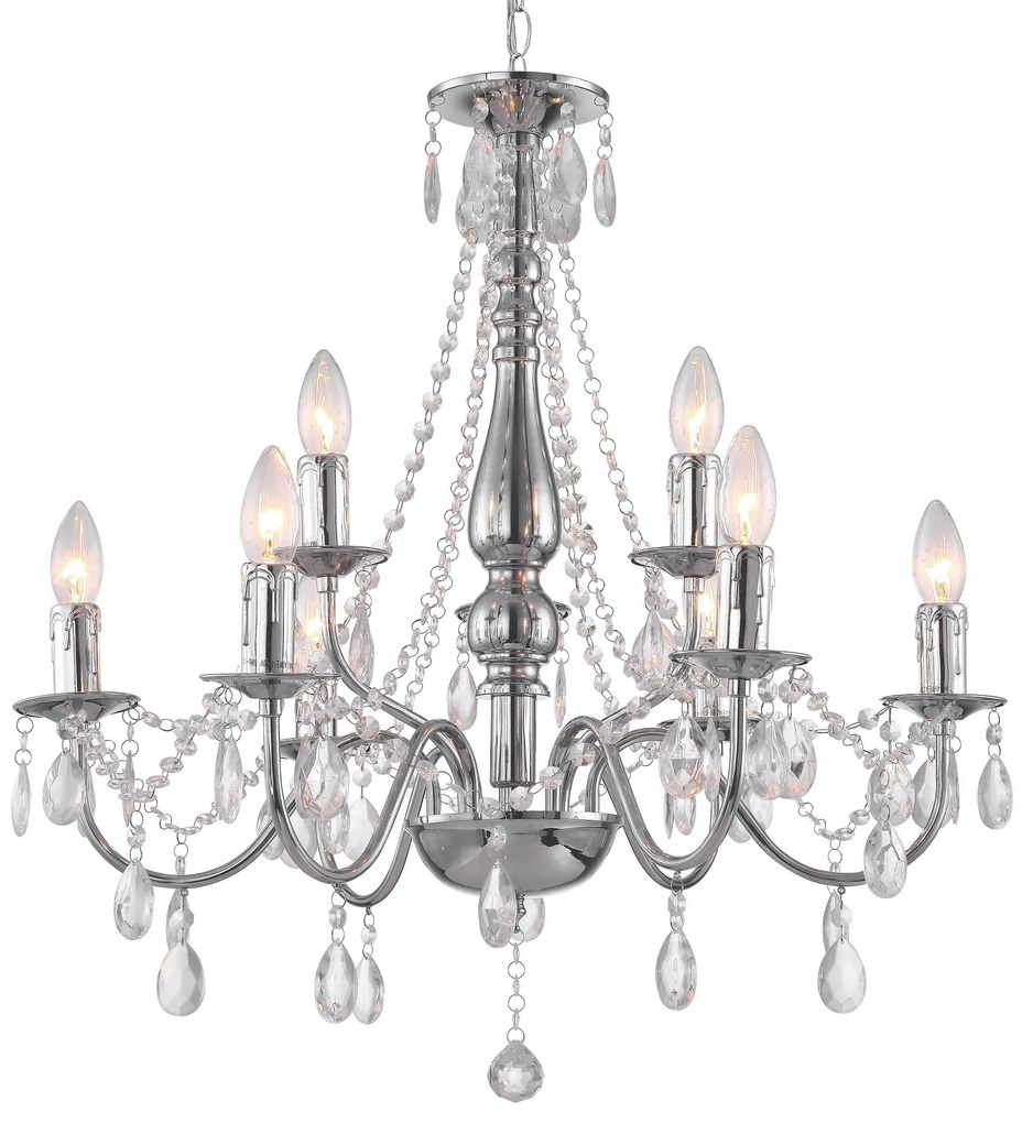 ЛАМПА EBT016-9CP CHROME