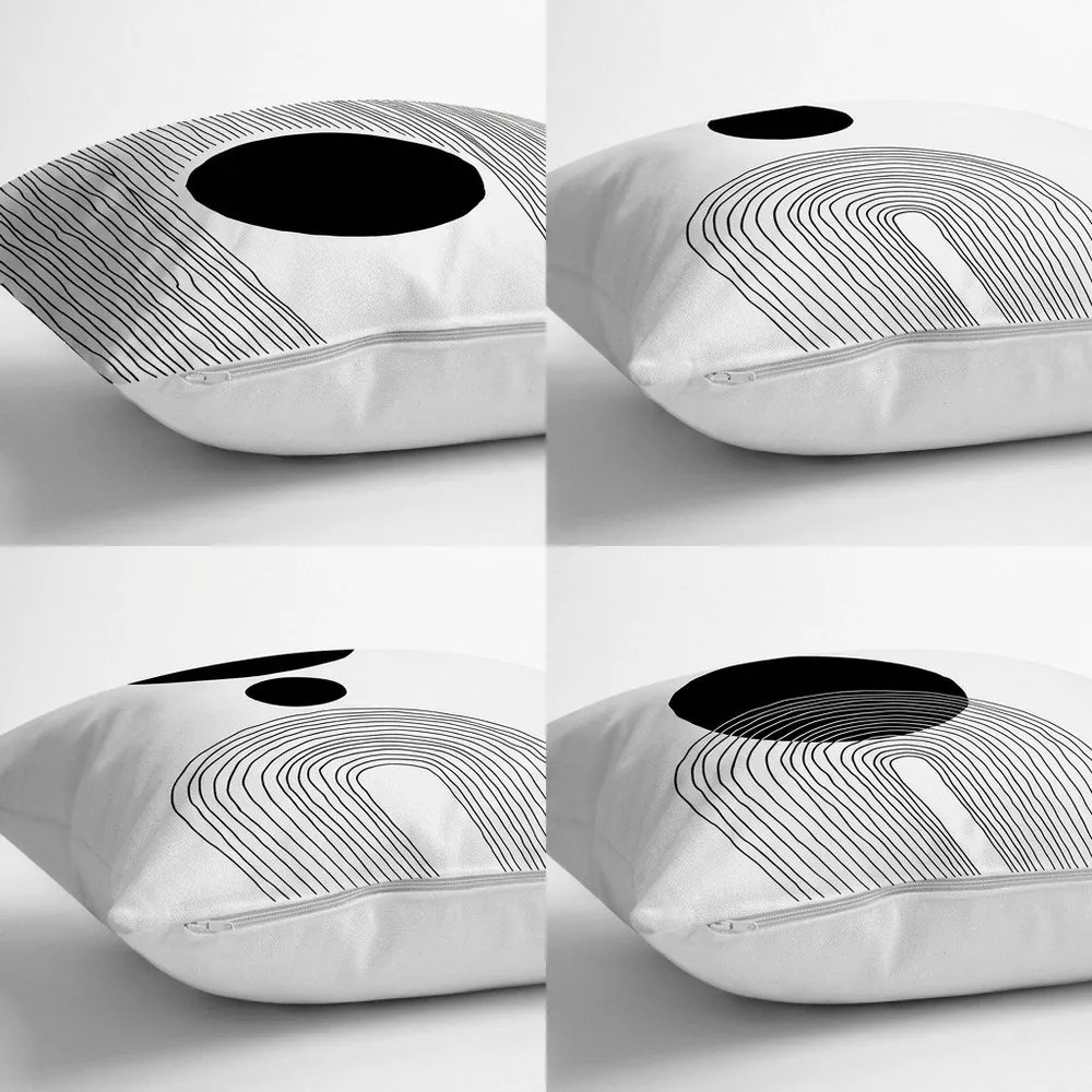 Калъфки за възглавници в комплект 4 бр. 43x43 cm Simple Arch – Minimalist Cushion Covers
