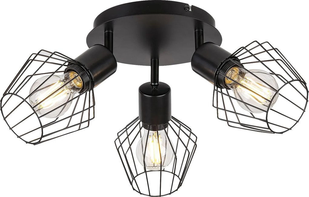 Rabalux Belano Спот осветление IP20 E27 3x MAX 40W K 3536