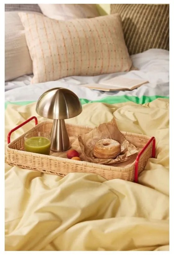 Тъмносива LED затъмняваща се настолна лампа (височина 20 cm) Mush – Hübsch