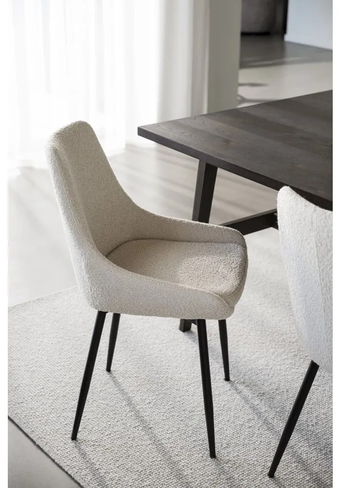 Бежови трапезни столове в комплект от 2 бр. Sierra – Rowico