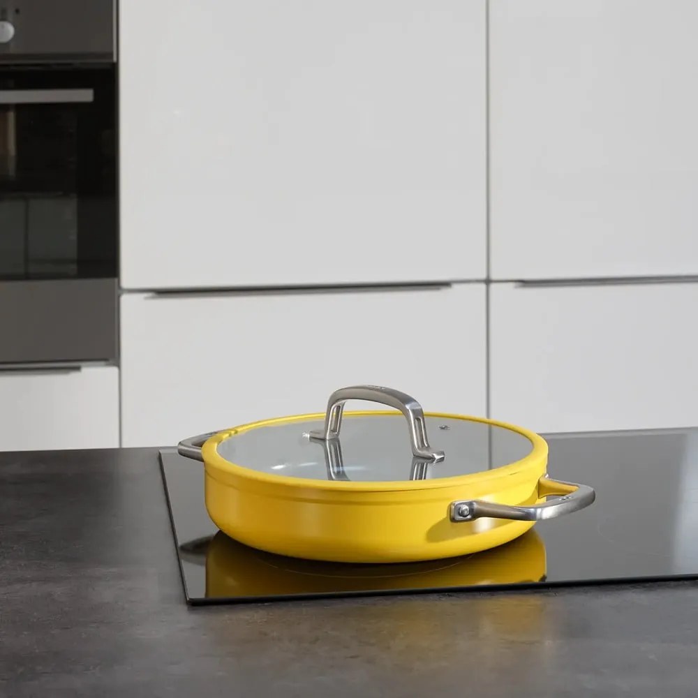 Тиган с капак/с керамично покритие ø 28 cm tegame Meda 3.0 – FABINI