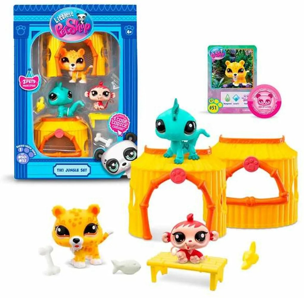 Playset Bandai Littlest Pet Shop 8 Части