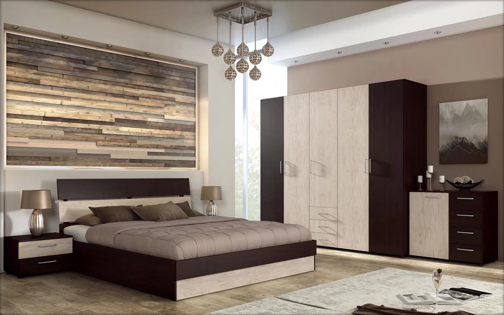 Спален комплект за матрак 160/200 Медея