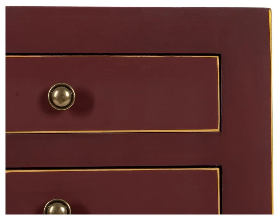 Кафява конзолна маса 26x63 cm Diana – Ixia