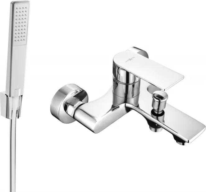 Mexen Royo R72 батерия за вана с душ комплект, хром - 7223R72-00