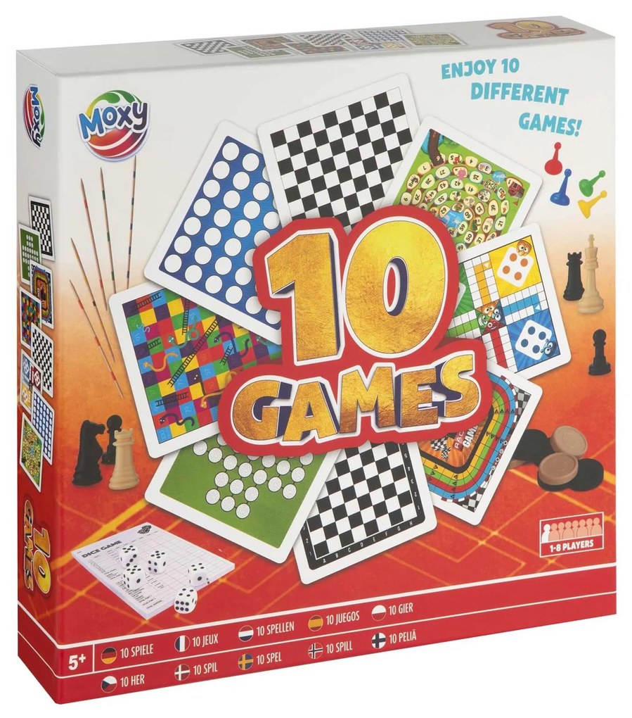 Moxy Игра, 10 в 1