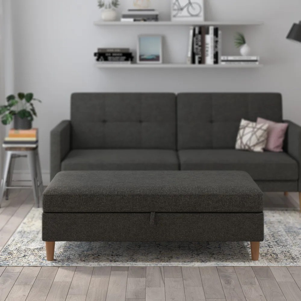 Тъмносива табуретка Lilly – Støraa