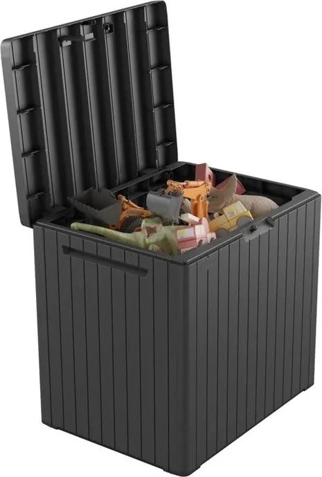 Сива градинска кутия за съхранение City – Keter