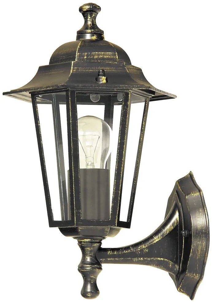 RABALUX 8234 Валенсия стенен фенер, старо злато,1х60W - 8234