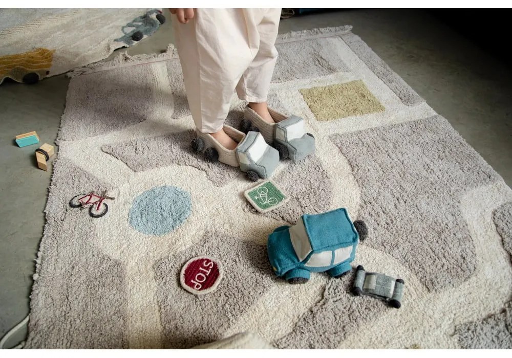 Текстилни детски кошници за играчки в комплект от 2 бр. 24x14x8 cm Truck – Lorena Canals