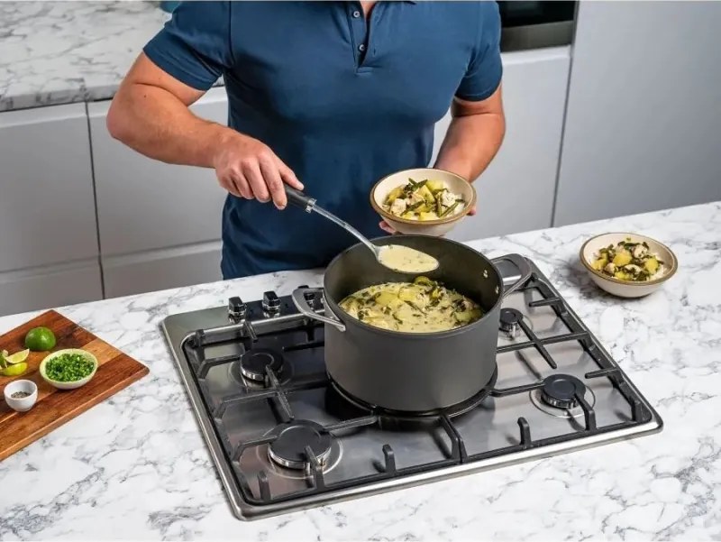 Комплект тенджери Ninja ZeroStick C33300DE, 6 части, До 260°C, Незалепващо покритие, Без PFAS, Стъклен капак, Индукция, Черен