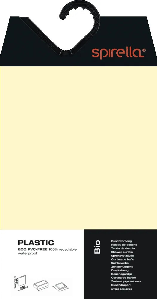 Завеса за душ 180x200 cm Bio – Spirella