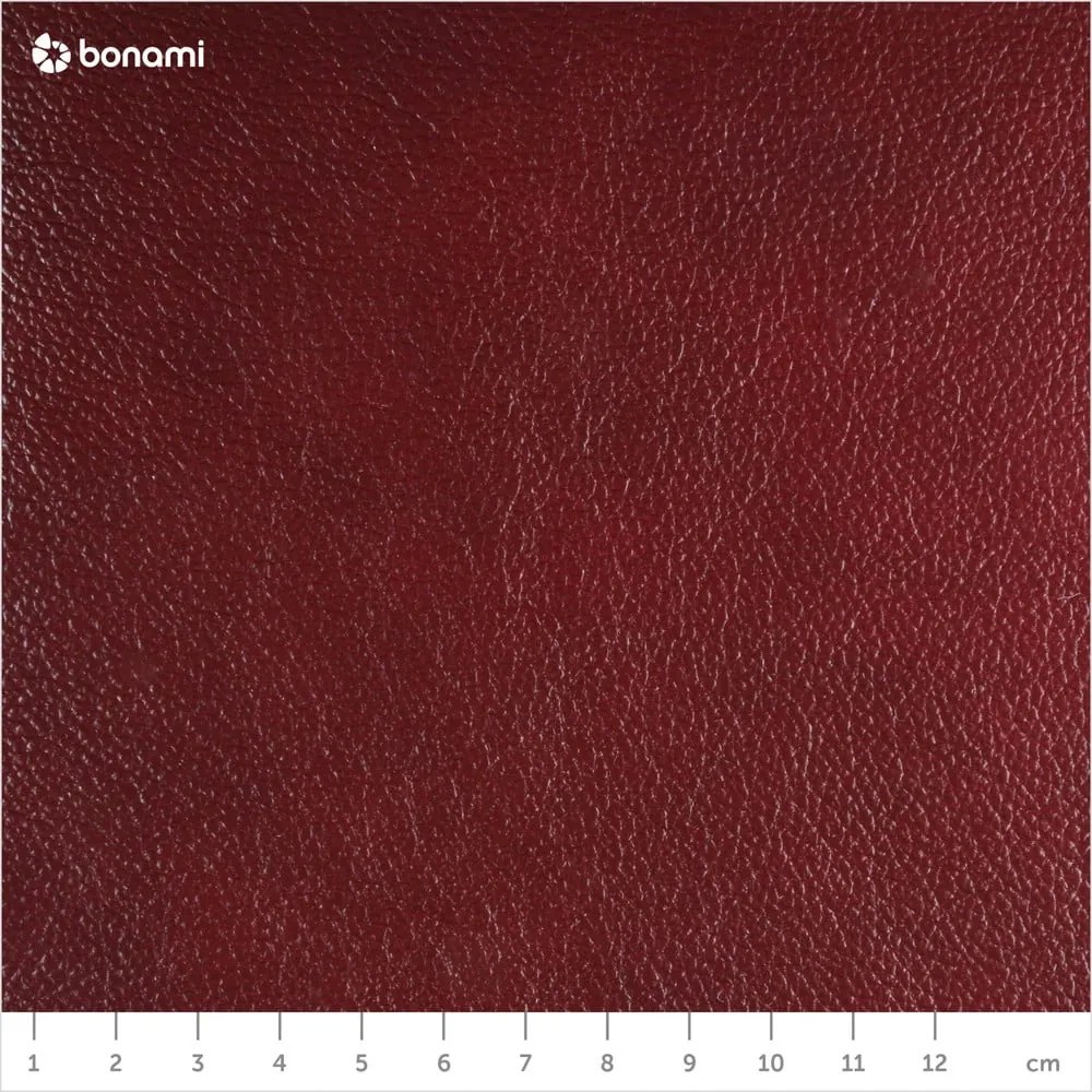 Червен кожен фотьойл Norwin - Max Winzer