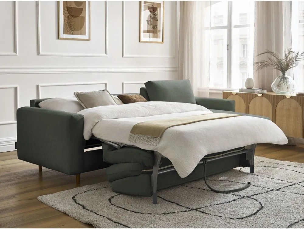 Зелен ъглов диван Cocoone – Bobochic Paris