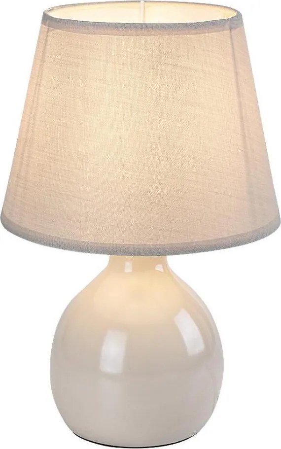 Rabalux 74076 - Настолна лампа INGRID 1xE14/40W/230V бежова