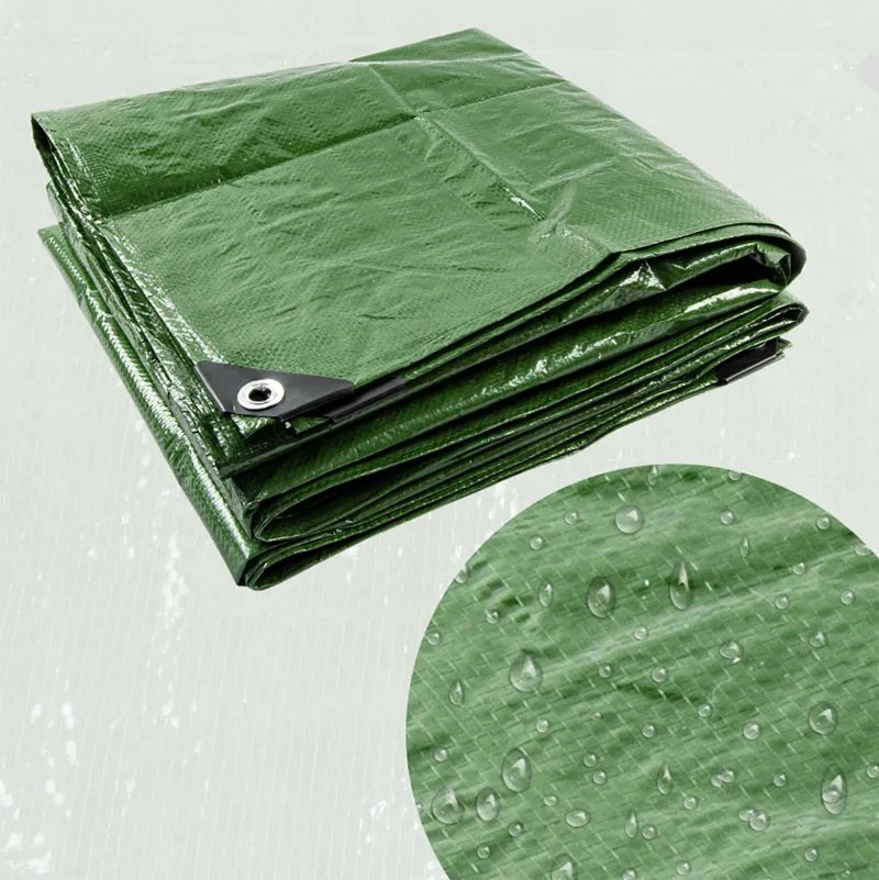 Зелено-сребриста мразоустойчива мушама 4m x 6m