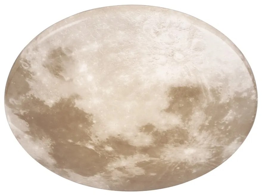 Сива LED детска лампа за таван ø 37 cm Moonika – Trio