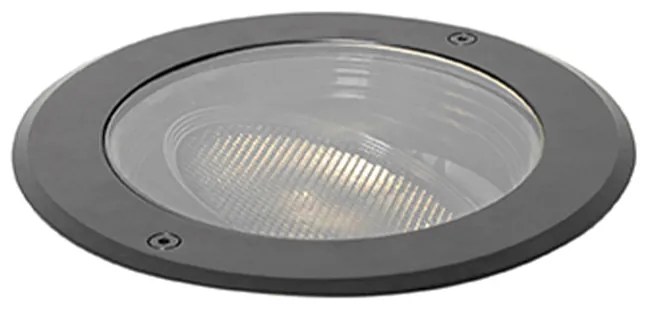 Външни наземни прожектори черни AR111 регулируеми IP65 - Delux Honey