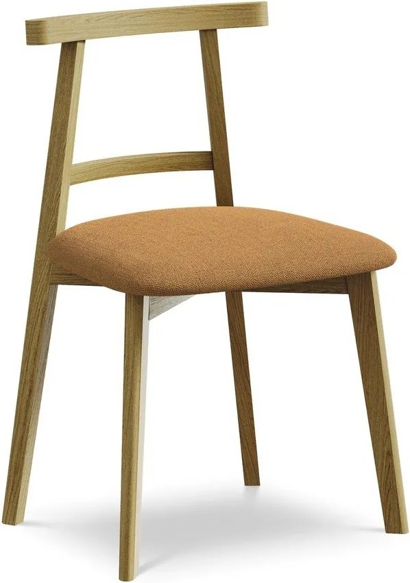 Теракотен трапезен стол от масивна дървесина Ohelo – Makamii