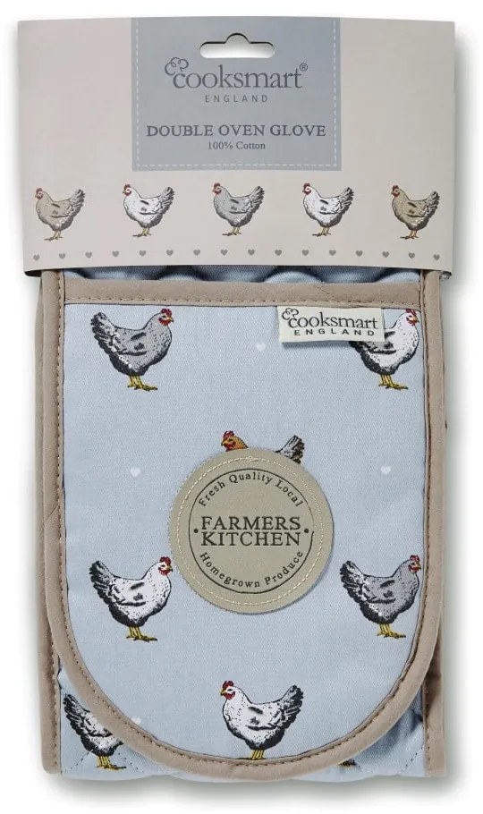 Двойни памучни кухненски ръкавици Фермери Farmers Kitchen - Cooksmart ®