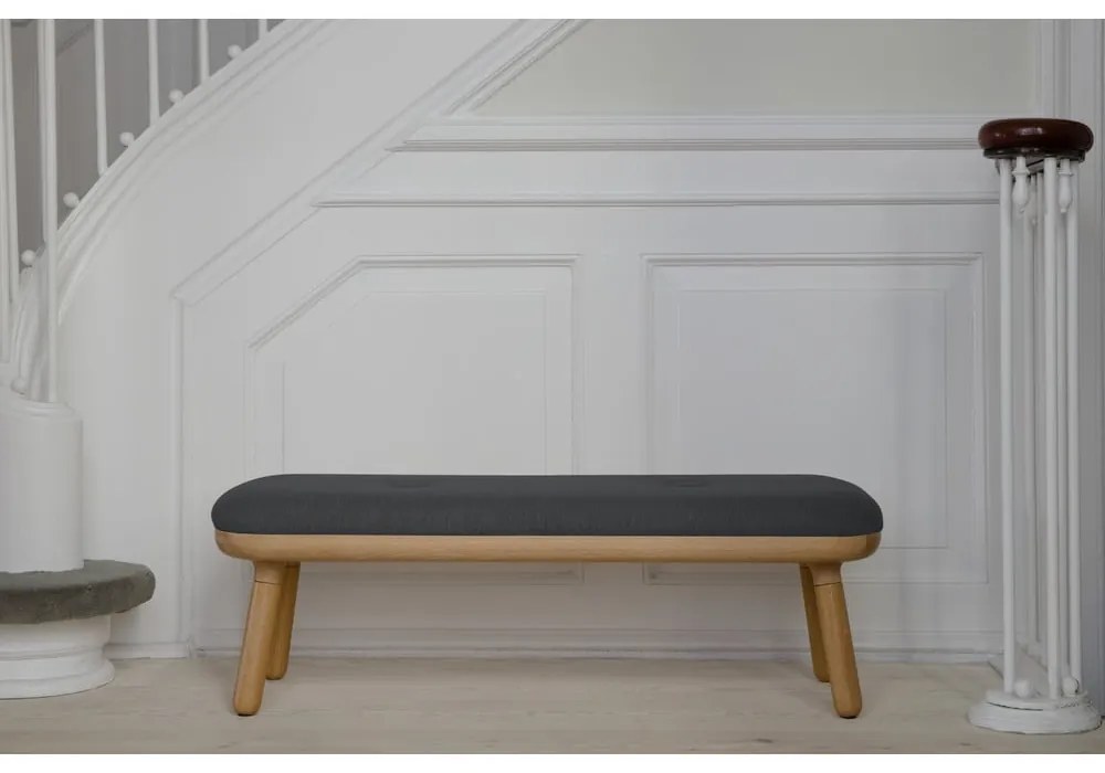 Антрацитна пейка Paff Low – UMAGE