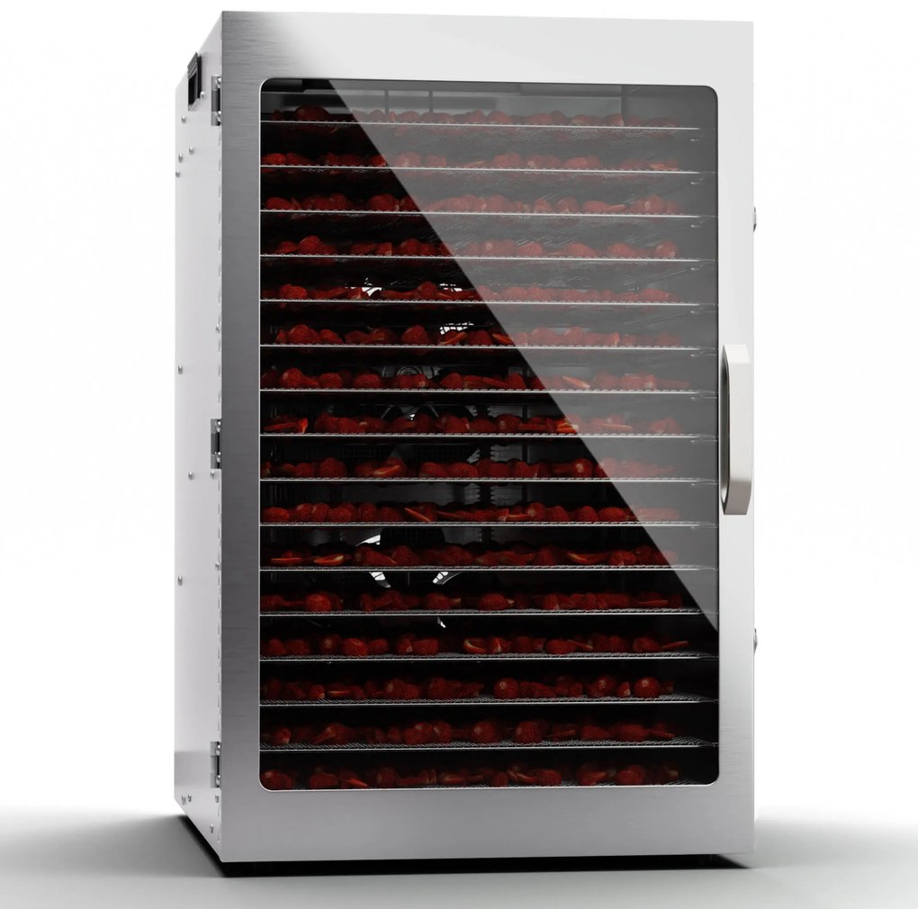 Klarstein Captain Jerky 200 Сушилня за храна 2000W 30-90 °C 24-часов таймер от неръждаема стомана