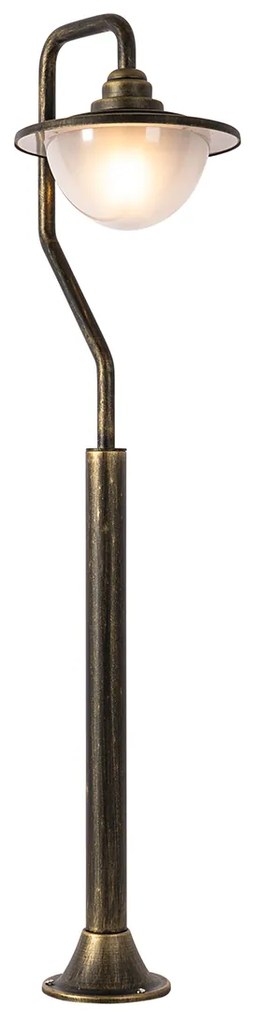 Класически външен фенер антично злато 100 см IP44 - Bruges