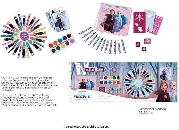 Disney - FROZEN рисувателен комплект 1 м