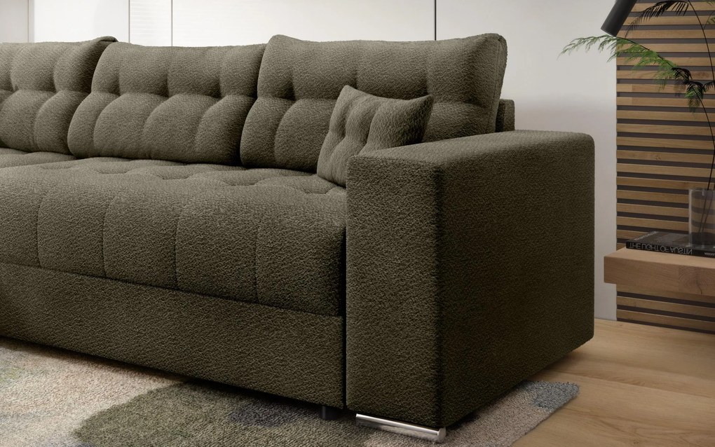 Разтегателен ъглов диван Сандер