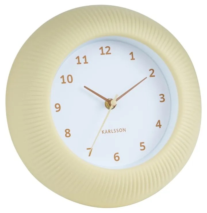 Стенен часовник ø 25 cm Tender Rib – Karlsson