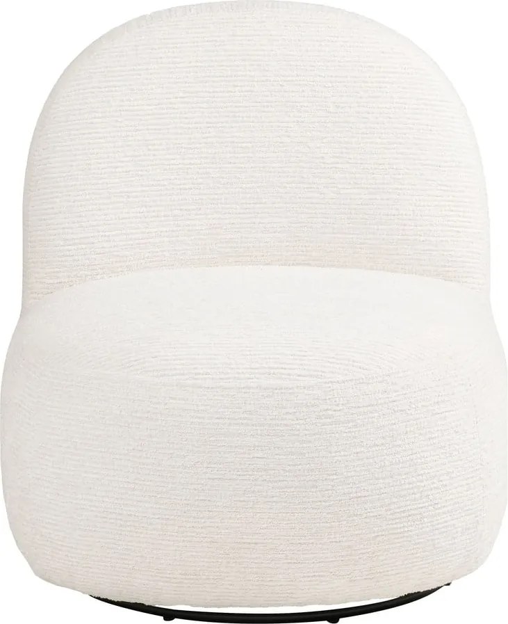 Кремаво въртящо се кресло Milo – House Nordic