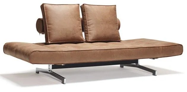 Кафява лежанка Faunal Brown Ghia Chrome - Innovation