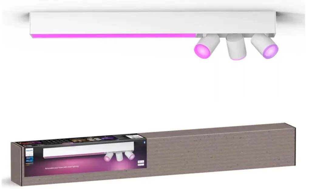 Philips LED RGBW Hue CENTRIS 3xGU10/4,2W + LED/11W димируемо осветление