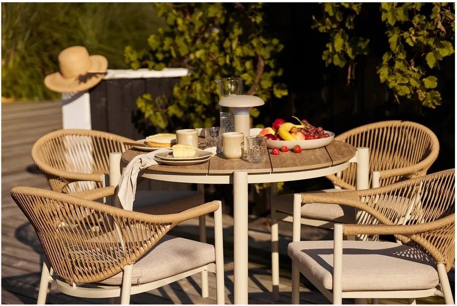 LED настолно/преносимо външно осветително тяло с USB ø 18 cm Ramsey – House Nordic