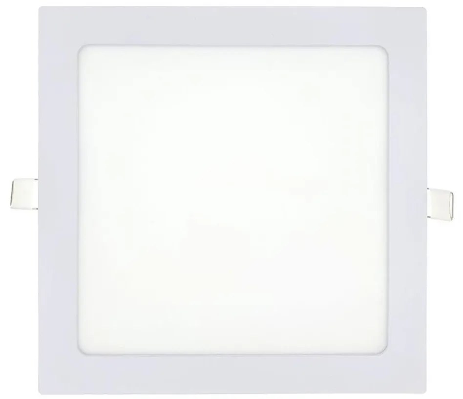 LED Лампа за окачен таван SQUARE LED/18W/230V 2700K 22x22 см бял