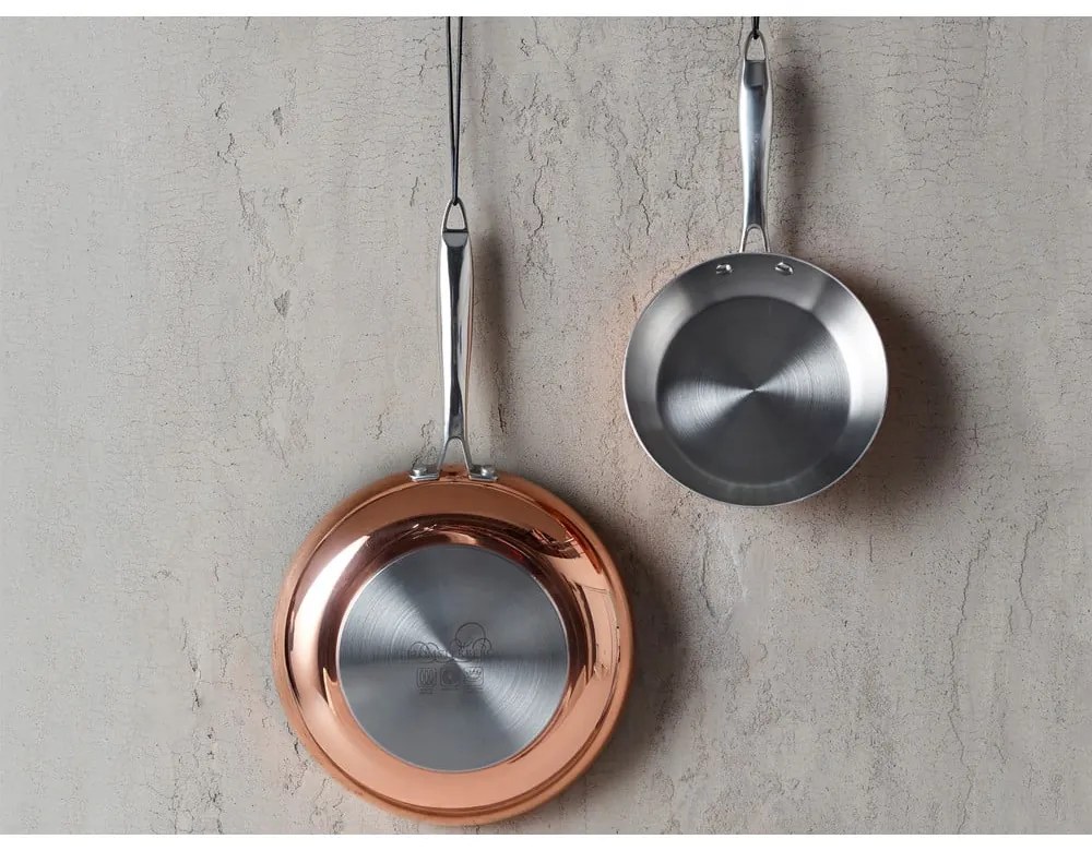 Тиган от неръждаема стомана/мед ø 28 cm – Blomsterbergs