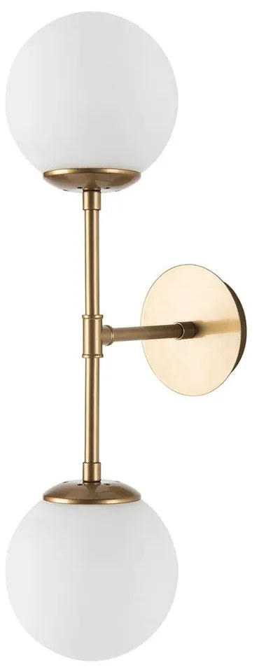 Стенна лампа в златист цвят , дължина 58 cm Kruva - Squid Lighting