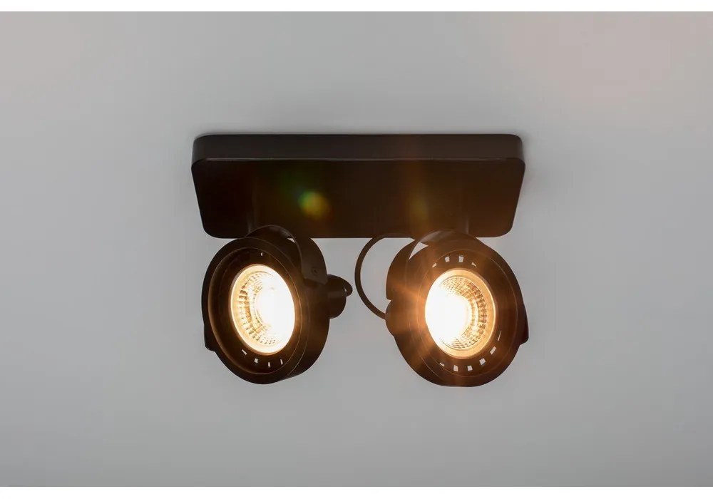 Черен прожектор 12x28 cm Dice – Zuiver